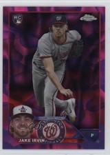 2023 Chrome Update Magenta & Purple Lava Lamp Refractor 265/299 Jake Irvin 0l8y