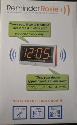 Reminder Rosie - Assist Independant Living - Voice Activated. Brand NEW in box