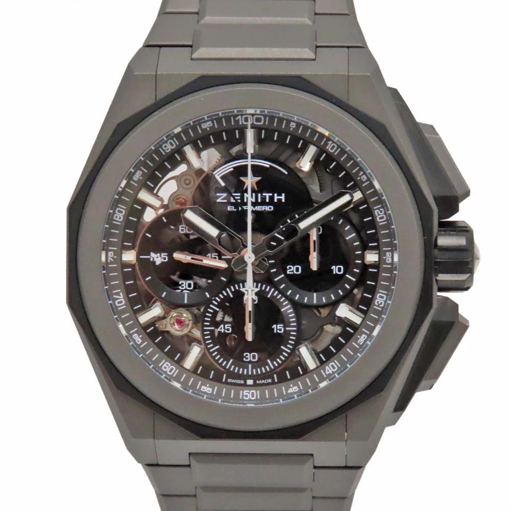 Zenith — Zenith Defy Extreme 97.9100.9004 / 02.I001 Titanium / Rubber / Diamond #KNW1654