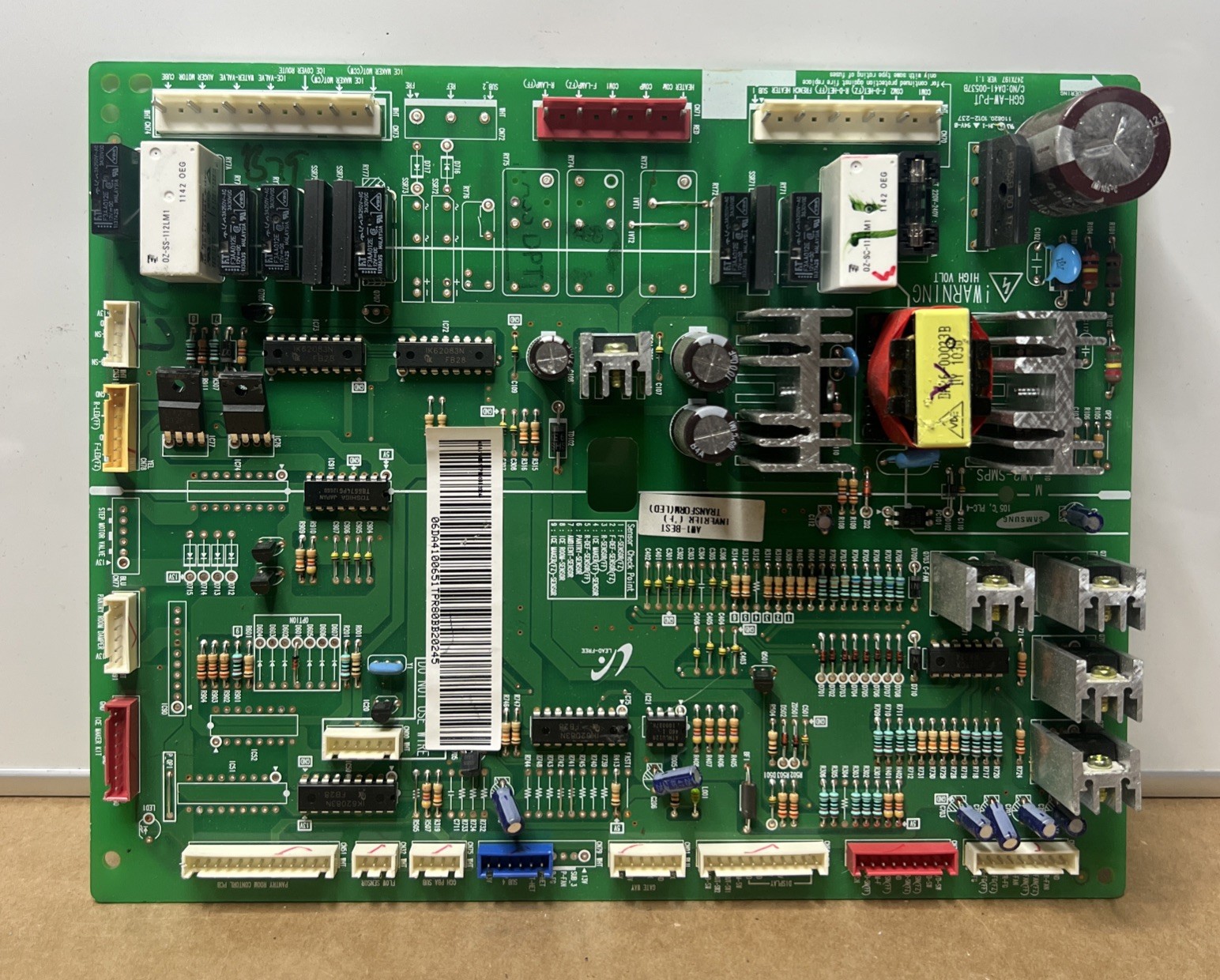 Samsung Refrigerator Control Board - Part Number DA41-00651T. | AJ