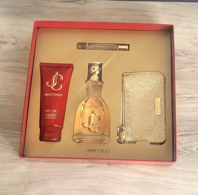 #ad #ad Jimmy Choo I Want Choo 4 Piece Perfume And Gift Set New gift set $92.00