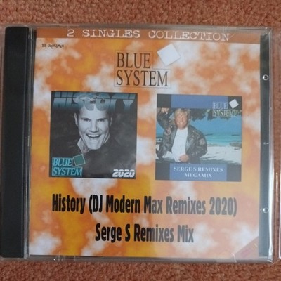 Blue System : History + Serge S Remixes CD 2 x Single NEW & Sealed 2022 Fans