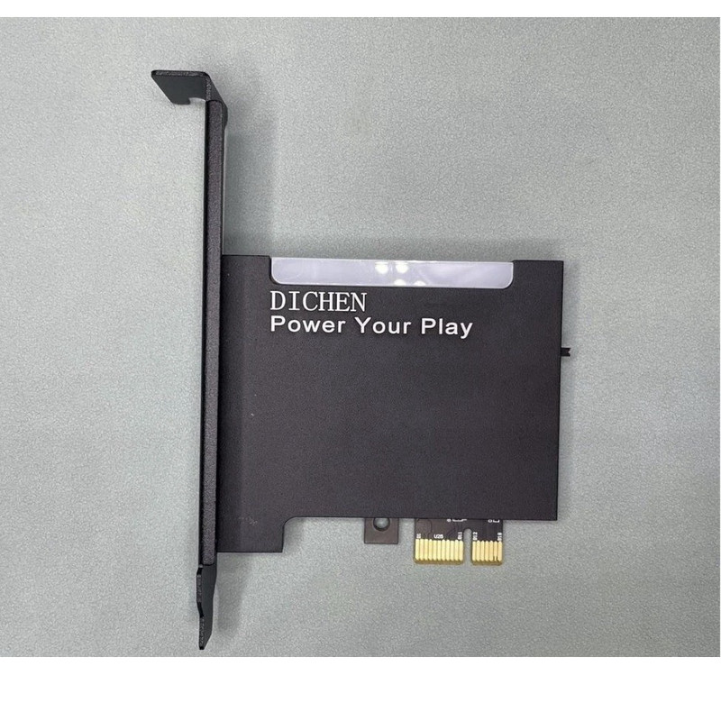 DICHEN PCI Express Port Expansion Card Power Your Play PCIe Compatible Adapter