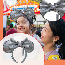 Disney Parks 100 Years Mickey Minnie Mouse Ear Headband Loungefly New new lovely