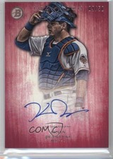 2014 Bowman Inception Prospect Auto Pink 9/50 Kevin Plawecki #PA-KP Auto 5h9