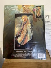 NOP Candamar Designs Embellished Cross Stitch Kit- Messenger of Love Angel 50916