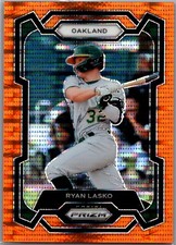 2024 Panini Prizm #74 Ryan Lasko Orange Pulsar Prizms #/399