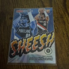 Panini 2023-24 Hoops Premium Stock Scoot Henderson Sheesh RC #23 Trail Blazers