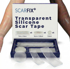 Silicone Scar Tape | -Grade & Hypoallergenic Scar Care for Surgery, C Section Re