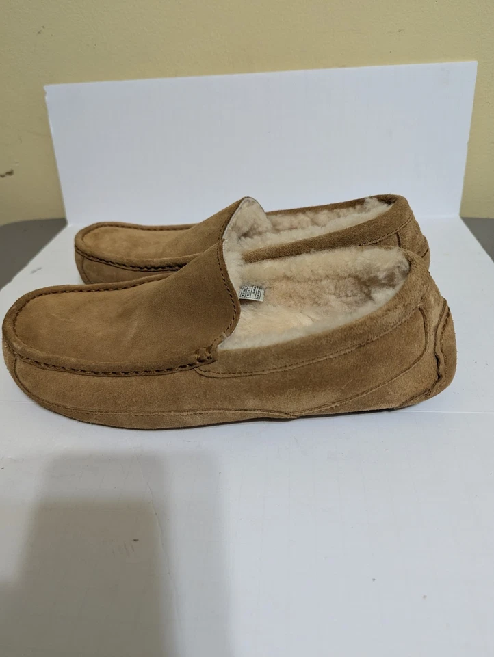 Zapatillas mocasín UGG Australia para hombre talla 10 Ascot - castaño Foto 3 de 4