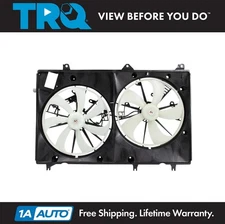 TRQ Engine Radiator Cooling Fan Assembly for 08-13 Toyota Highlander 3.5L