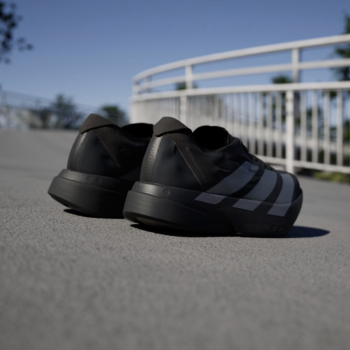 Adizero Adios Pro 4 Running Shoes in Black/Iron Metallic/Carbon | eBay