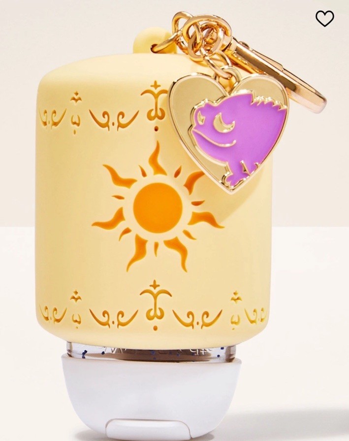 【ラプンツェル】Bath&bodyworks ハンドサニタイザーケースセット Bath And Body Works Disney Princess Rapunzel Pocket Bac Holder