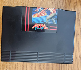 Fatal Fury Dog Tag Neo Geo AES ( 1990) CIB Complete SNK Video Game
