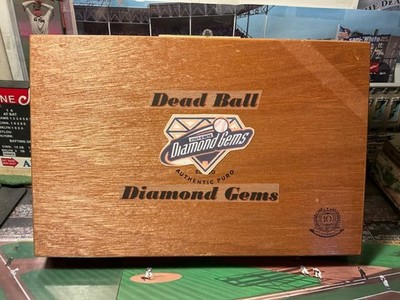SOM Diamond Gems Deadball Cigar Box Stadium & 8 Historic Stadium Inserts! UNIQUE