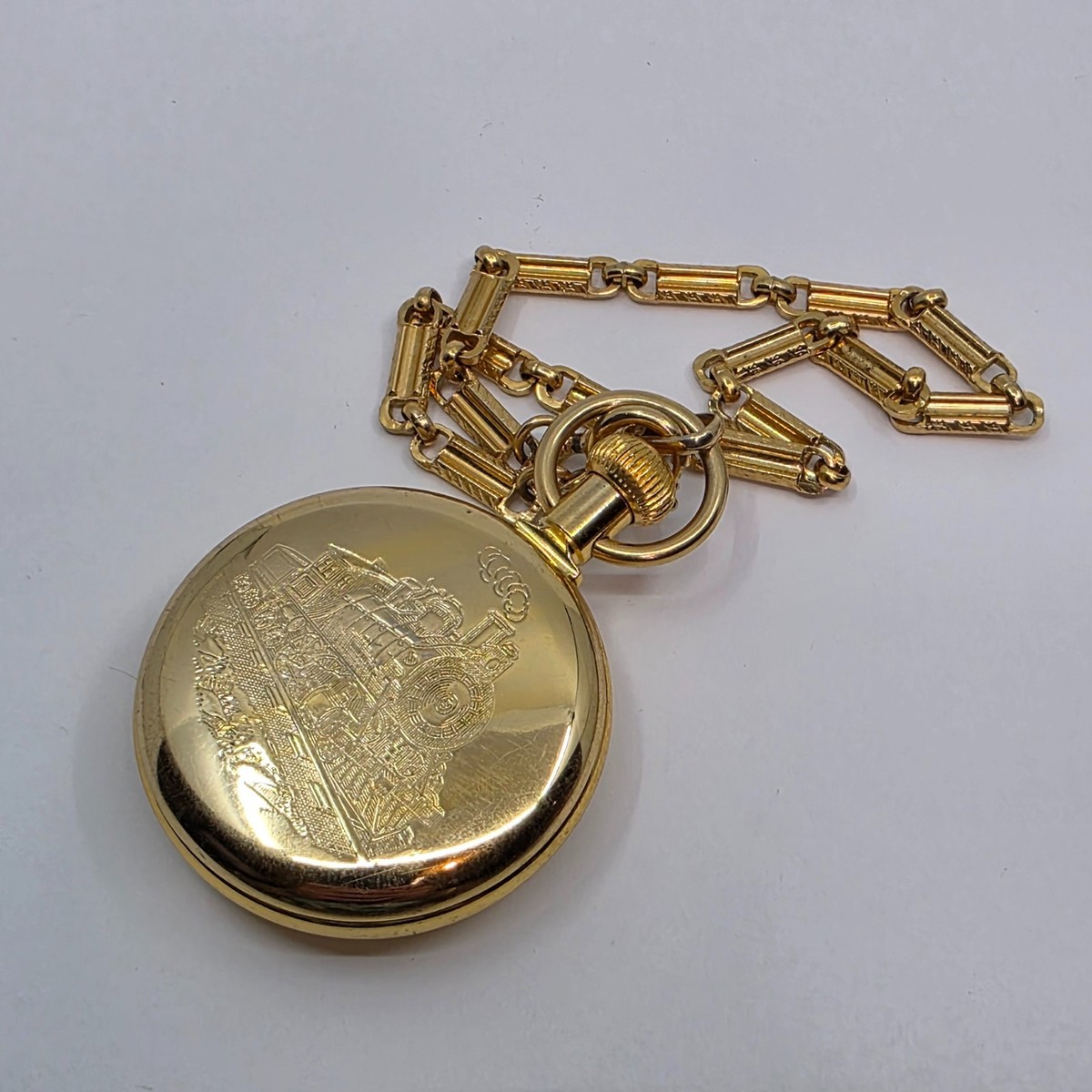😍 50mm WESTCLOX THE CONDUCTOR POCKET WATCH RUNS AND KEEPS TIME | eBay
