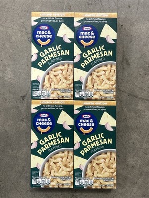 4 Pack Garlic Parmesan Mac  Cheese Sauce Mix - Easy Dinner Side, 7.25 oz