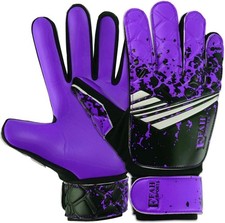 Guantes de portero de fútbol para niños agarre fuerte guantes de portero de fútbol juvenil