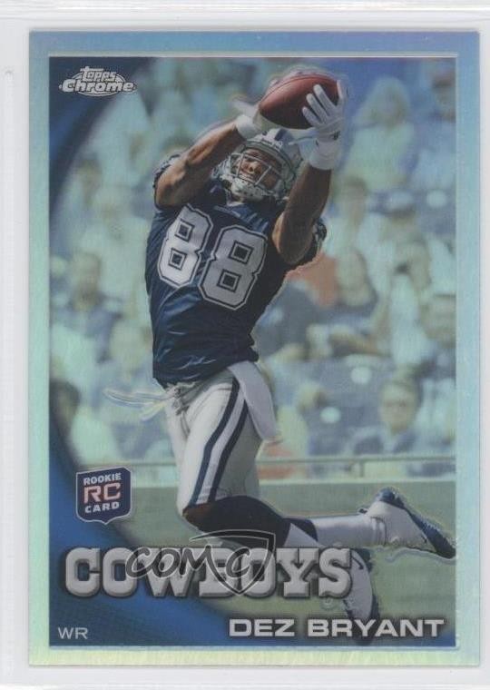 2010 Topps Chrome Refractor Dez Bryant #C60 Rookie RC