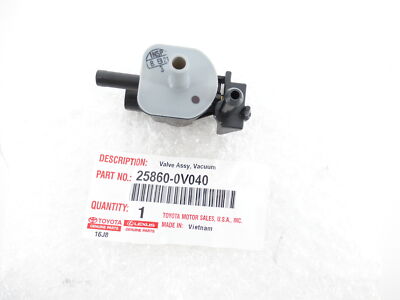 Genuine OEM Toyota 25860-0V040 Vapor Canister Purge Solenoid Valve
