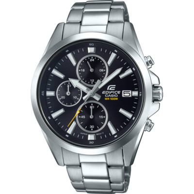 Casio Silver Mens Chronograph Watch Edifice EFV-560D-1AVUEF