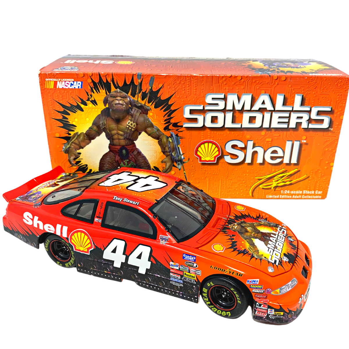 Action Nascar #44 Tony Stewart Shell Small Soldiers 1998 Pontiac 1 Action Nascar #44 Tony Stewart Shell Small Soldiers 1998 Pontiac 1