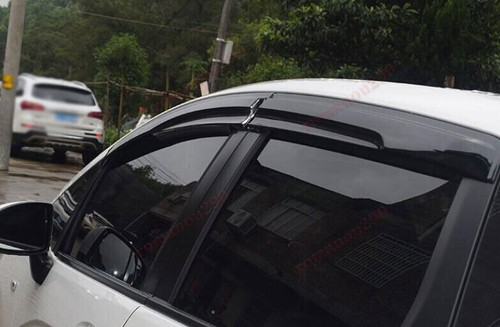 Para Honda Fit 2015-2020 viseras de viento para ventana de humo protector solar ventilación deflectores - Imagen 6 de 10