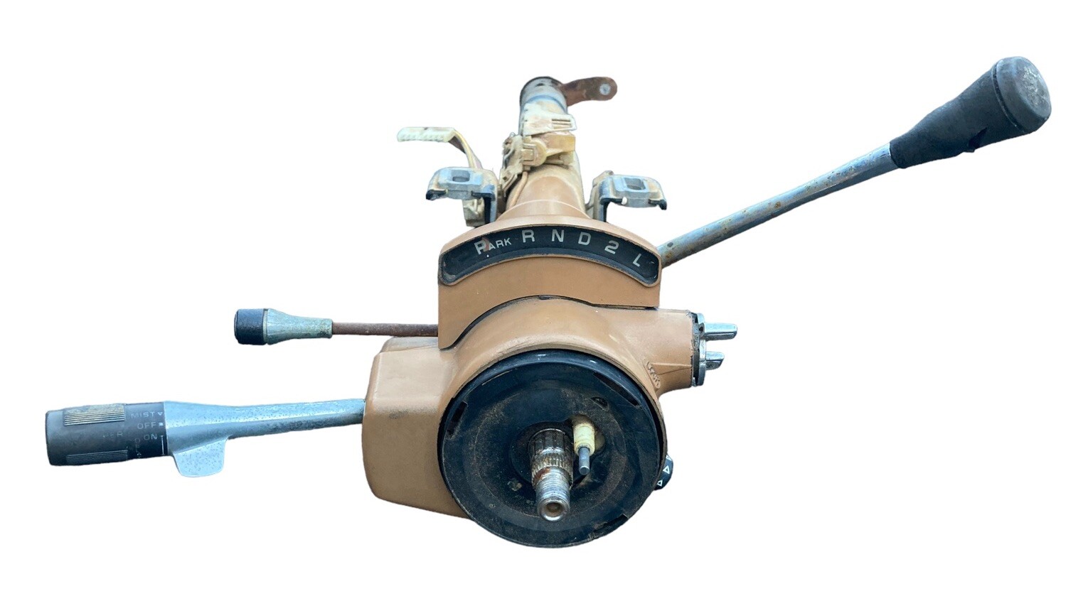 Jeep Wrangler YJ TILT STEERING COLUMN TAN AUTOMATIC No Key 8791 RARE