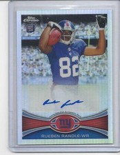 RUEBEN RANDLE 2012 TOPPS CHROME SHORT PRINT SP PHOTO VARIATION REFRACTOR AUTO RC