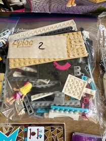 Lego Friends 41106 - Pop Star Tour Bus - 2 Unopened Bag, 1 Replacement Minifig