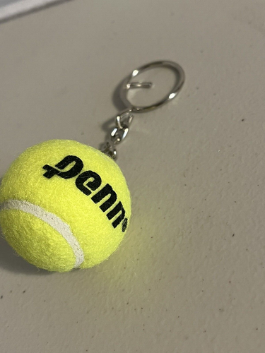 Penn Mini Tennis Ball Keychain New in Package Taiwan - Picture 4 of 6