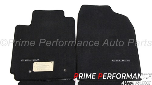 Toyota Celica 2001-2005 Carpet Charcoal Black Floor mat set of 4 PT206-20030-11 - Picture 2 of 7