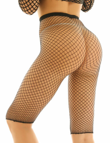 Pantaloni donna donna donna rete da pesca sexy da notte pantaloni elasticizzati collant calze - Foto 42 di 77