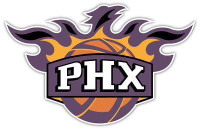Phoenix SUNS NBA Basketball Logo Vinyl Sticker Decal Cornhole Car Wall Bumper