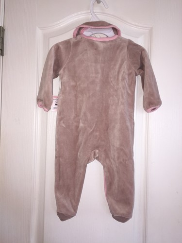 Nuovo con etichette Juicy Couture Velour pezzo unico/pettolino set regalo baby shower bambina 3-6 mesi - Foto 3 di 3