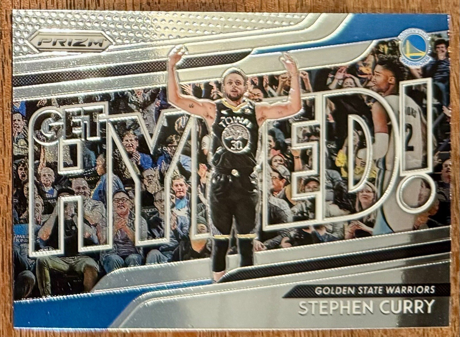 2018-19 Prizm #2 Steph Curry HYPED! Insert | Golden State Warriors | NM-MT
