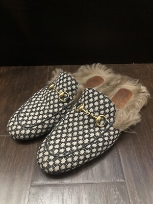 靴 GUCCI PRINCETOWN Gucci Princetown Leather Mules | Neiman Marcus