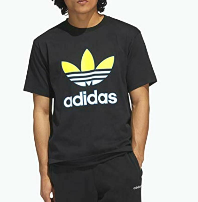 adidas Originals ロゴ Ｔシャツ Amazon | adidas Originals メンズ三つ葉ロゴTシャツ US サイズ