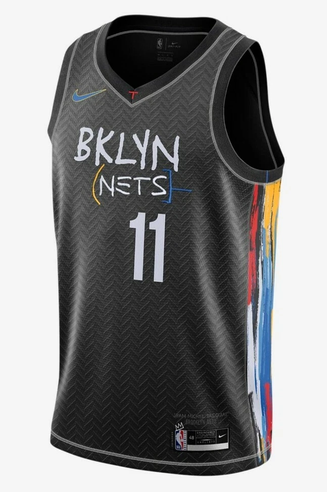 Nike Swingman Brooklyn Nets Kyrie Irving Basquiat Jersey NWT Size Xl for  Sale in Alexandria, VA - OfferUp