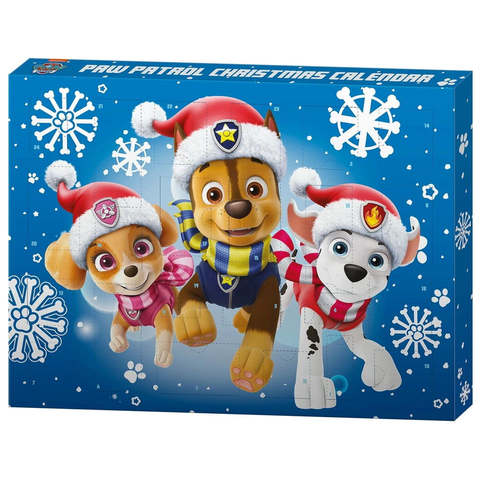 PawPatrol Adventskalender Kinder Jungen Mädchen 24 Geschenke Weihnachten neu