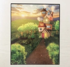 Wizarding Trunk Weasley Family Art Print The Burrow Harry Potter Gnomes