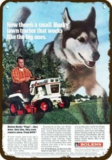 1971 BOLENS HUSKY PUP Riding Lawn Mower Vintg-Look DECORATIVE REPLICA METAL SIGN