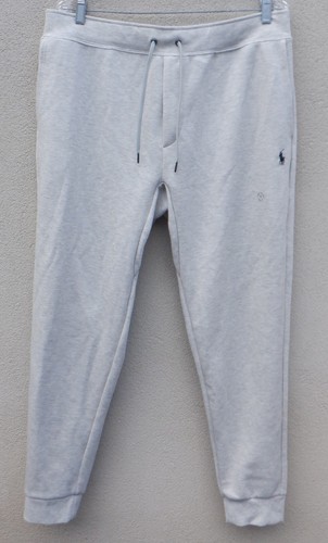 Polo Ralph Lauren XL Men's Heather Gray Double Knit Jogger Sweatpants - READ - 第 1/8 張圖片
