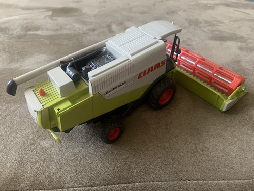 Siku Claas Lexion 600 Combine Toy Model Metal & Plastic w/ Rubber Tires 9.5”Long - Picture 8 of 15