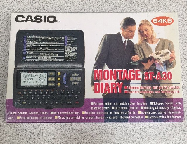 casio digital diary price