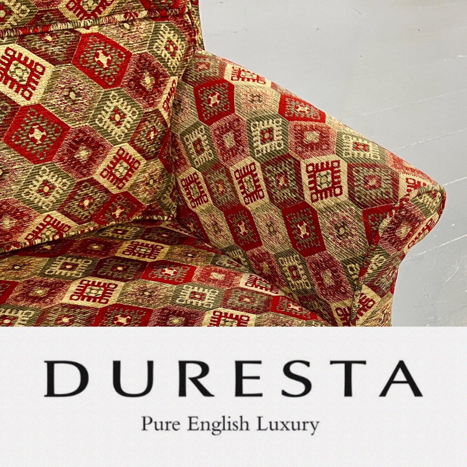 RRP£1850 Immaculate/Fault Free Duresta Blenheim Handmade Library/Lounge