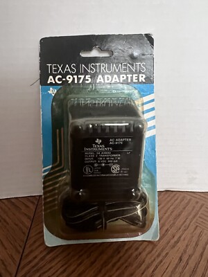 New Texas Instruments AC-9175 Power Adapter NIP