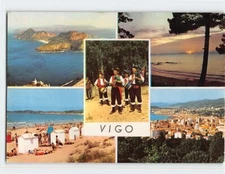Postcard Vigo Spain