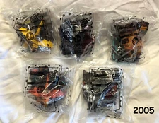 DRAGONS Metal Ages toys (lot of 5) Mega Bloks  Jack in the Box  JBX  (2005) NIOP