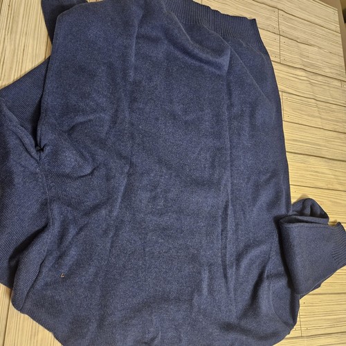 Club Room Sweater Mens Medium Blue Pullover Normcore - Picture 6 of 7